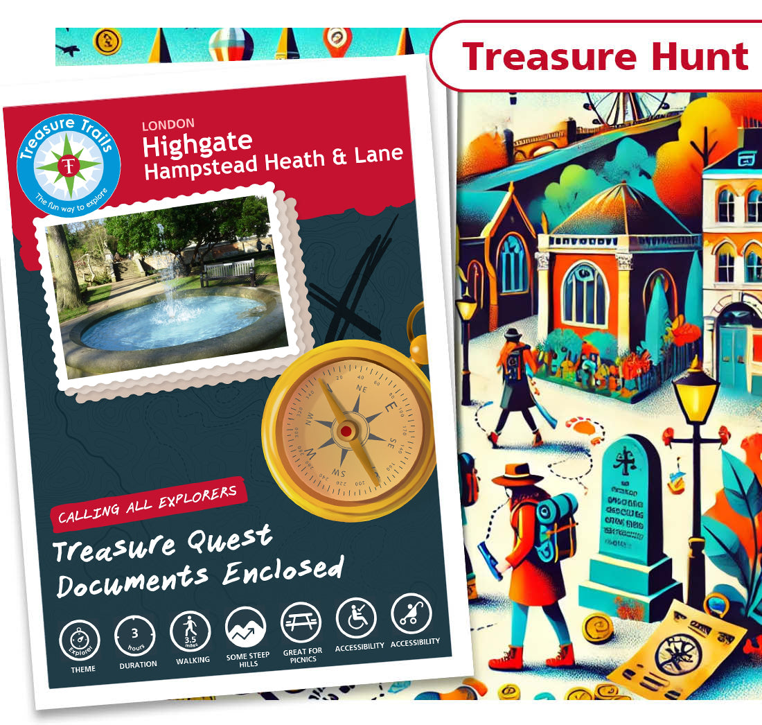 Treasure Hunt in Highgate - Solve Clues & Explore