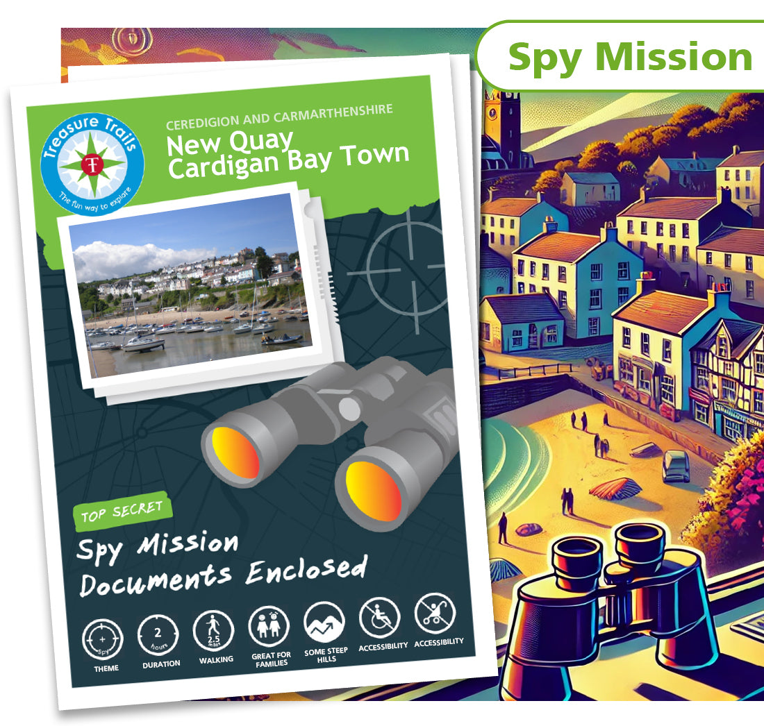 Treasure Hunt in New Quay - Solve Clues & Explore