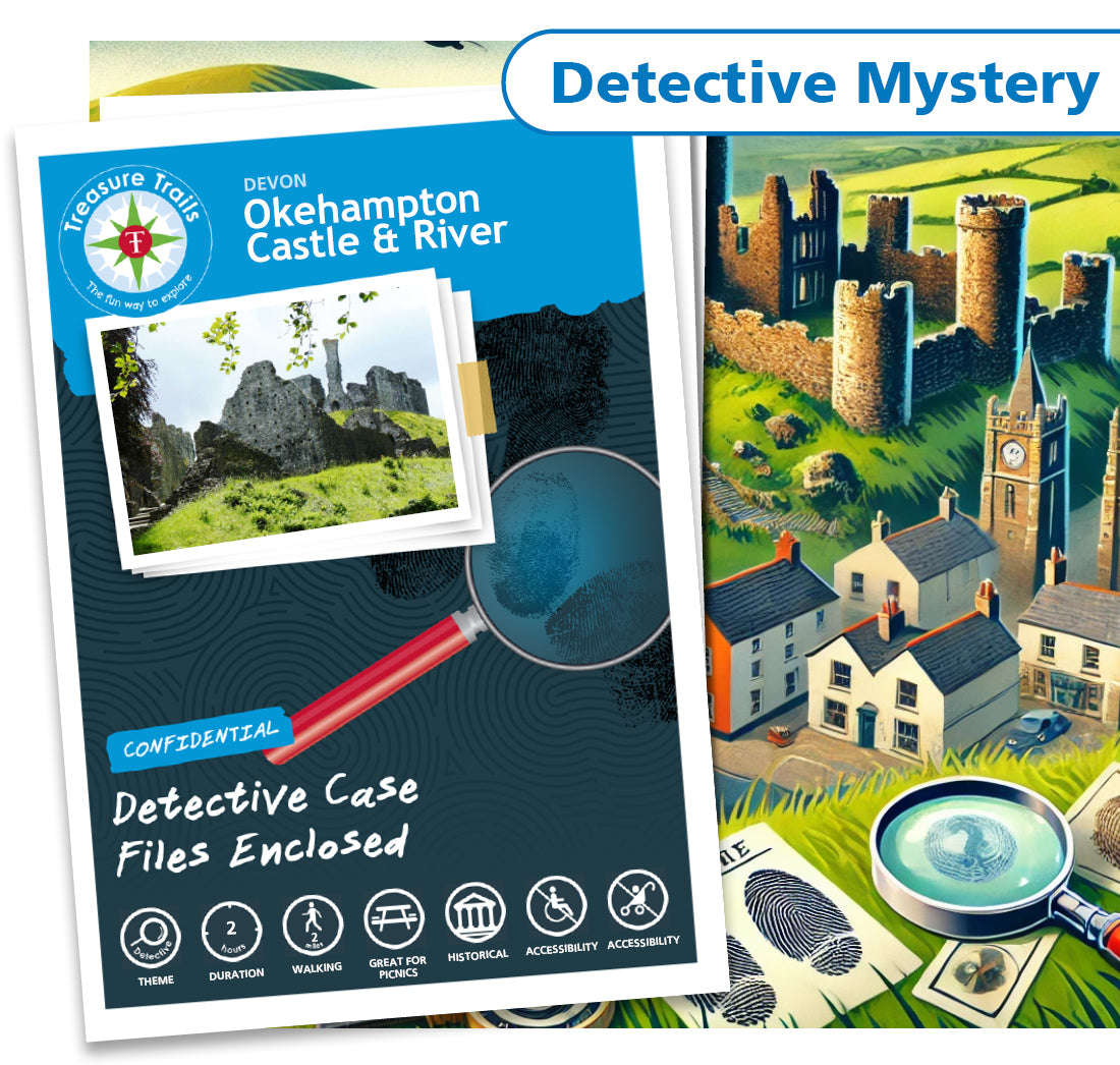 Treasure Hunt in Okehampton - Solve Clues & Explore