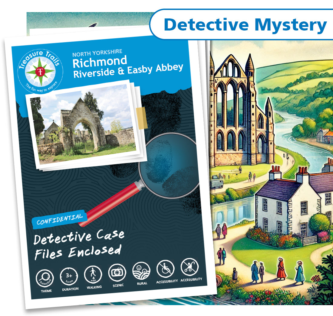 Richmond - Riverside & Easby Abbey - Treasure Hunt