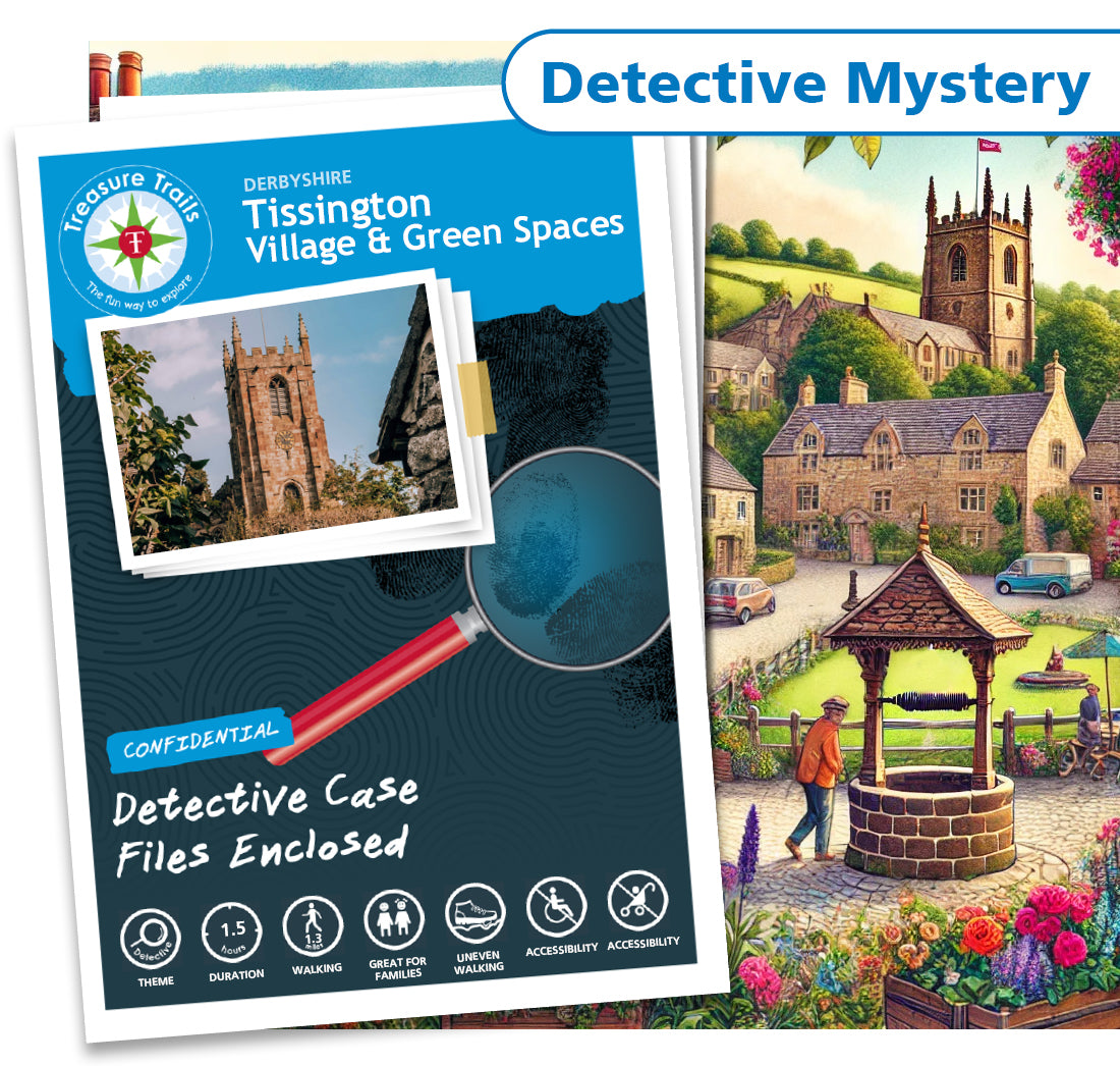 Treasure Hunt in Tissington - Solve Clues & Explore