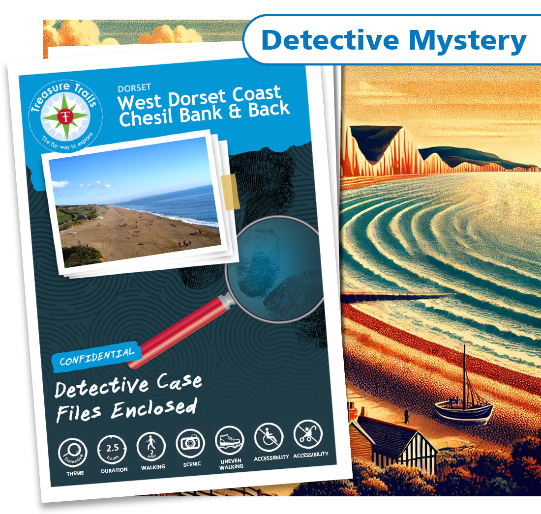 Treasure Hunt in Burton Bradstock - Solve Clues & Explore
