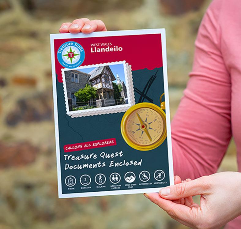 Fun Treasure Hunt in Llandeilo for Families & Friends