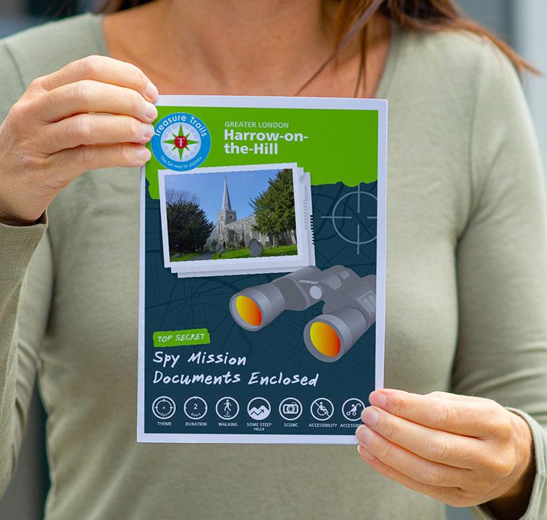 Fun Treasure Hunt in Harrow-on-the-Hill for Families & Friends
