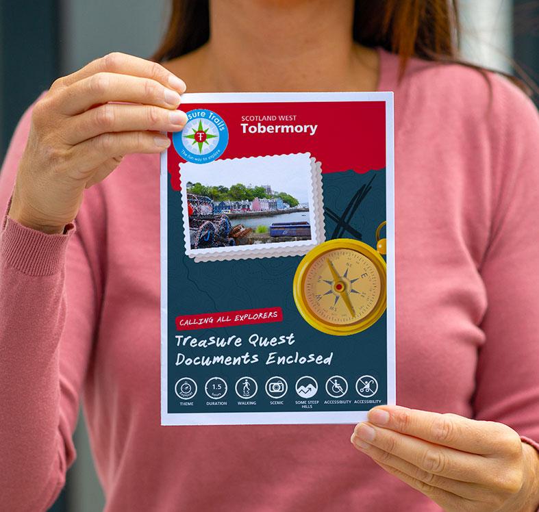 Fun Treasure Hunt in Tobermory for Families & Friends