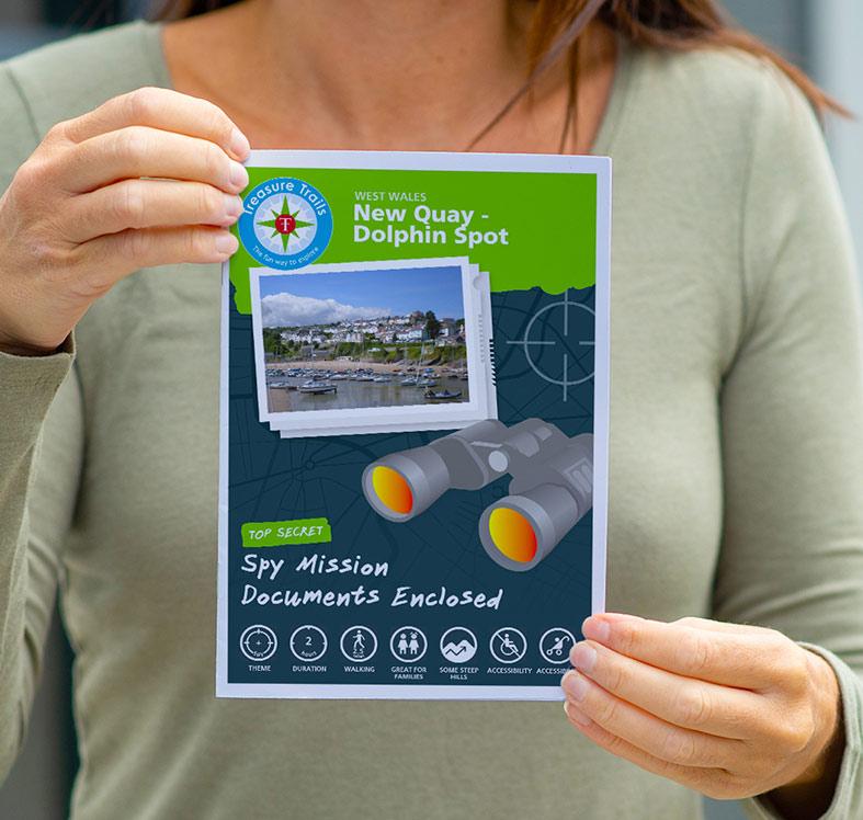 Fun Treasure Hunt in New Quay for Families & Friends