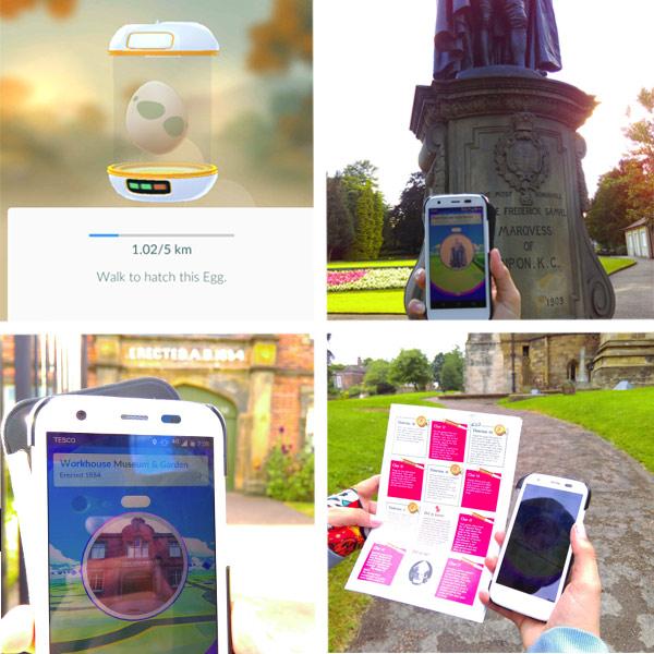Our Day Out Treasure Hunting with Pokemon Go