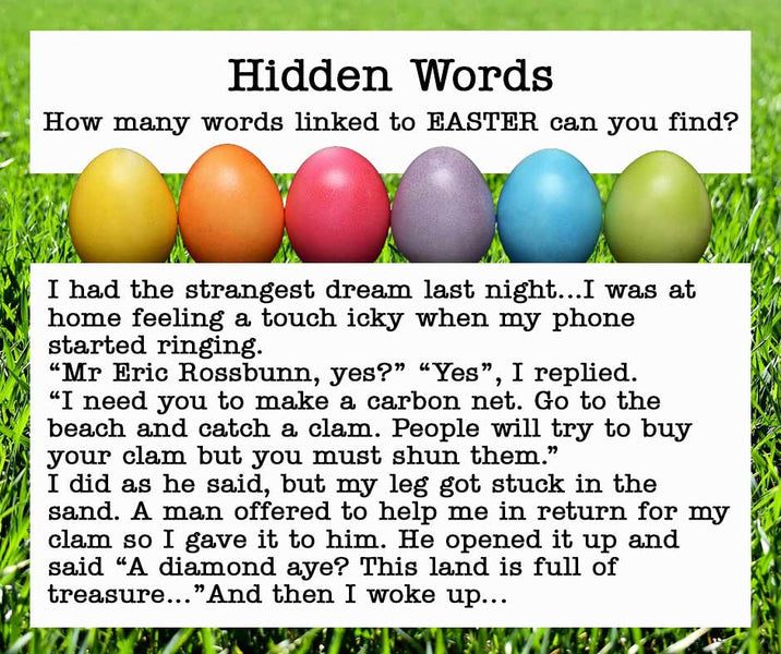The Easter Word Hunt