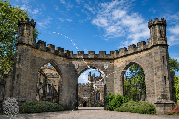 Bishop Auckland - Castle & Town