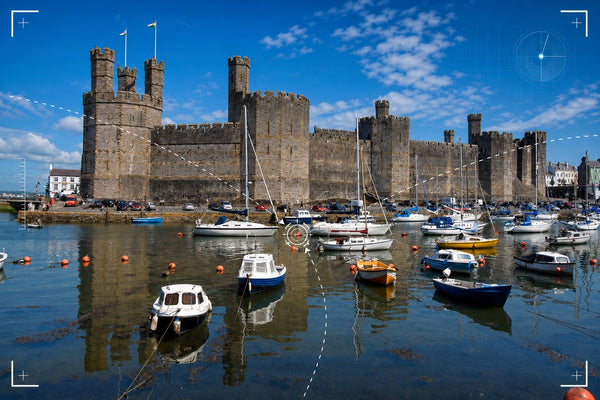 Caernarfon - Castle & Harbour