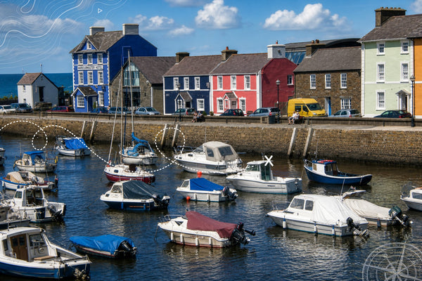 Aberaeron - Seafront & River