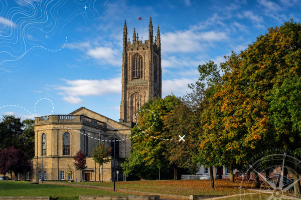 Derby - Gate, Gaol & Cathedral