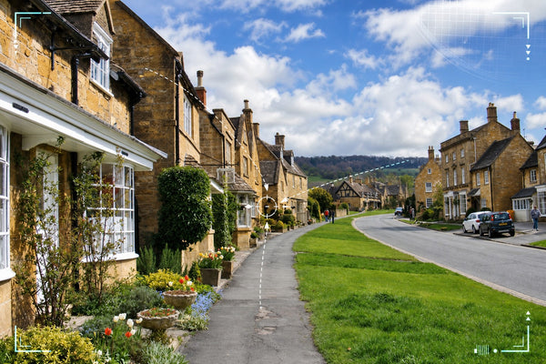 Broadway - Cotswold Stone & Green