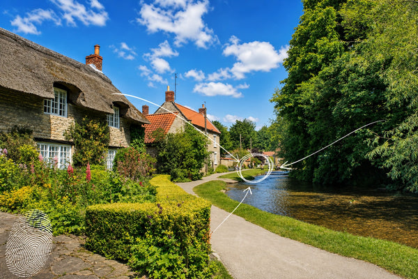 Thornton-le-Dale - Village, Brook & Green