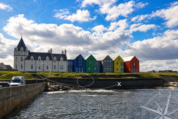 John o' Groats - Harbour & Famous Sign