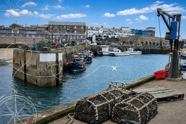 Seahouses - Harbour & Railway Path