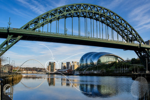 Newcastle - Riverbanks & Square