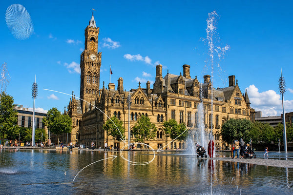 Bradford - Mirror Pool & Gardens
