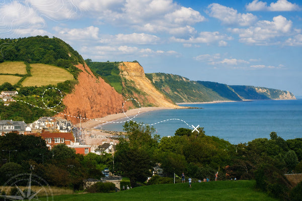 Jurassic Coast - Exmouth to Seaton