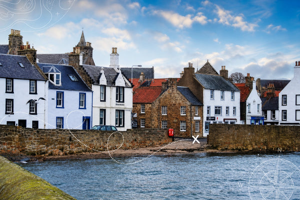 Anstruther - Old Castle & Harbour