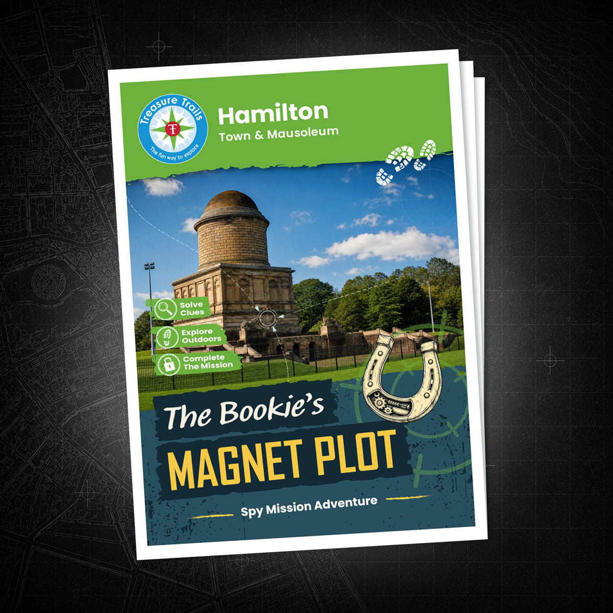 Hamilton - Town & Mausoleum Treasure Trail - front cover