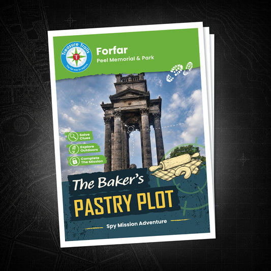 Forfar - Peel Memorial & Park Treasure Trail - front cover