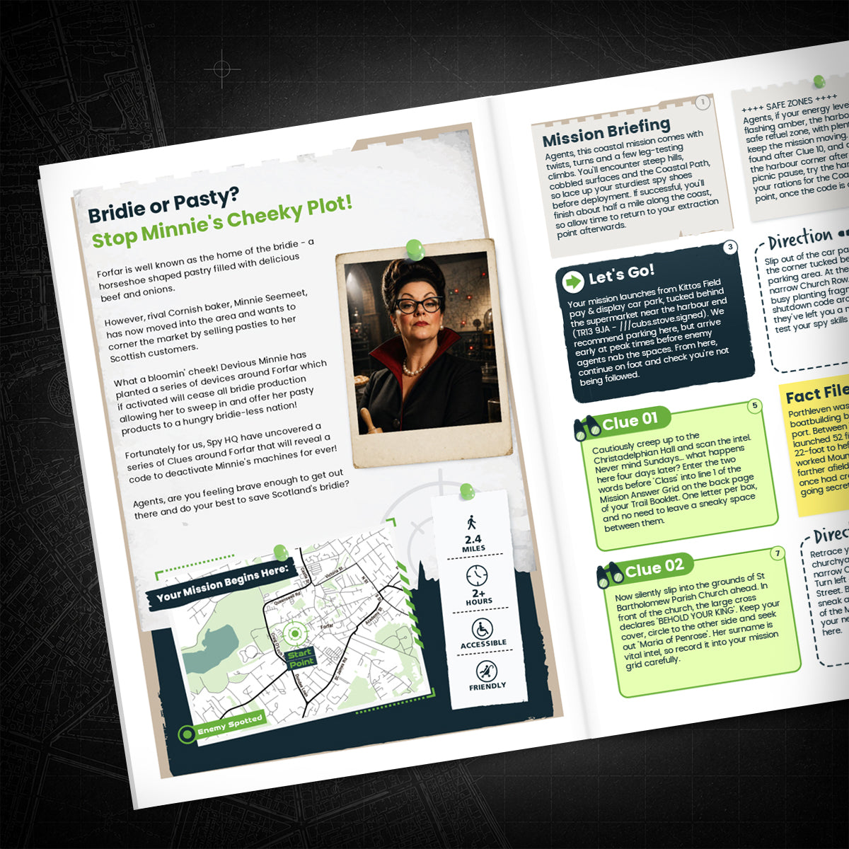 Forfar - Peel Memorial & Park Treasure Trail - story page