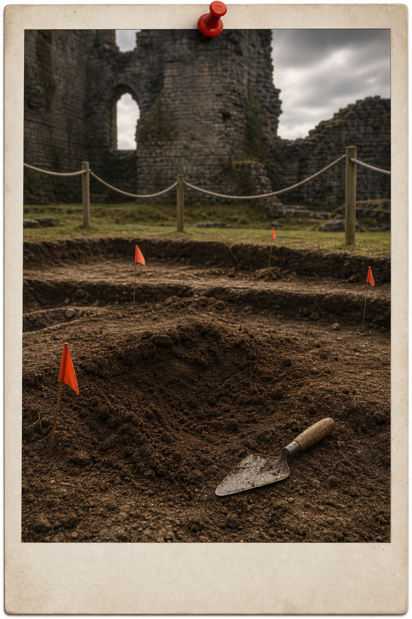 Castle Acre - Heart & Castle Ruins