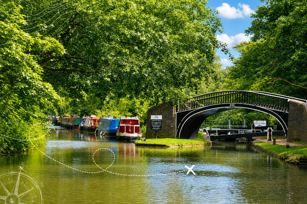 Oxford - Jericho, Green & Canal