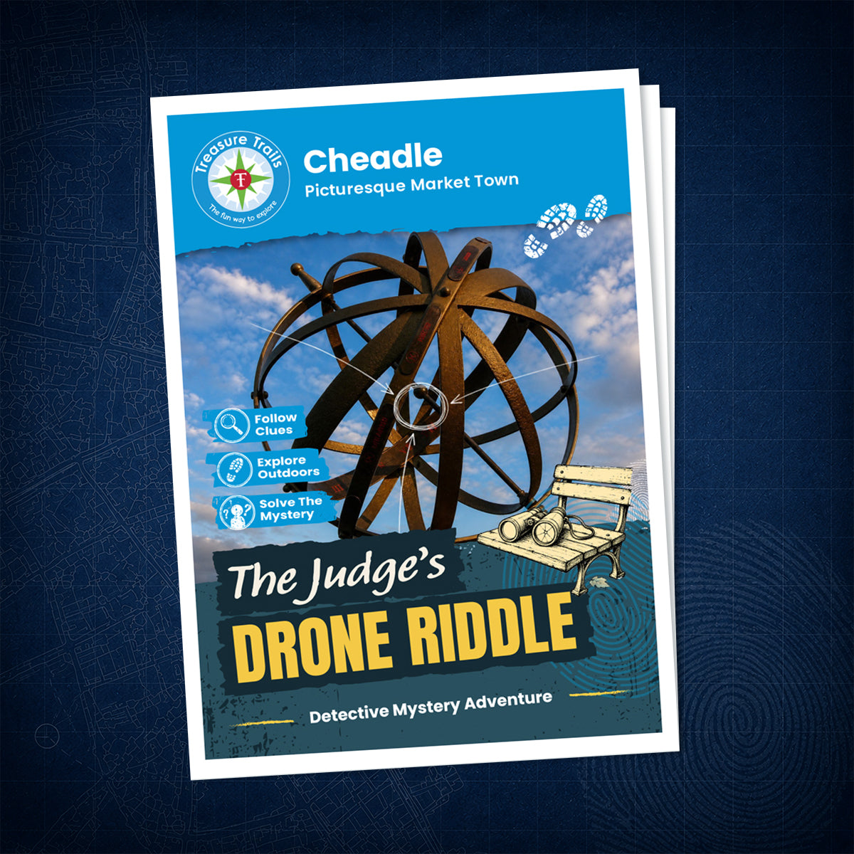 Cheadle - Picturesque Market Town Treasure Trail - front cover