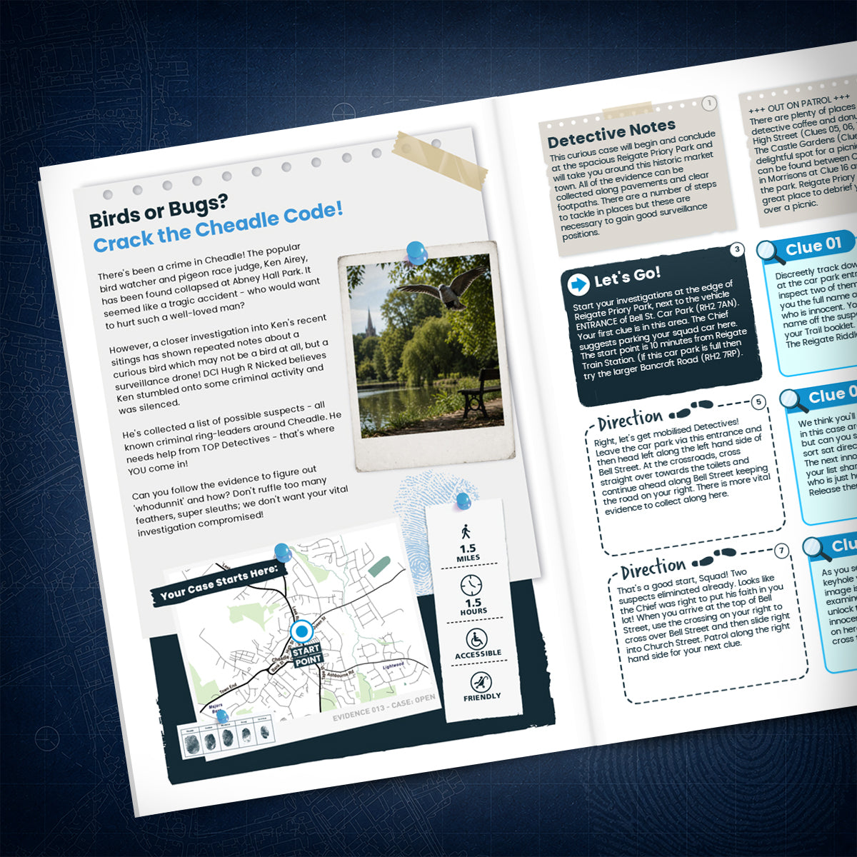 Cheadle - Picturesque Market Town Treasure Trail - story page