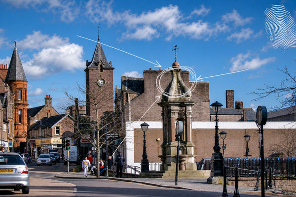Crieff - Town, Park & Gardens