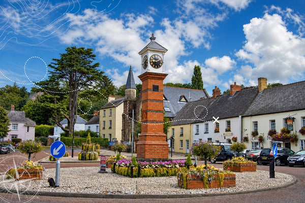 Usk - Roman Sites & River