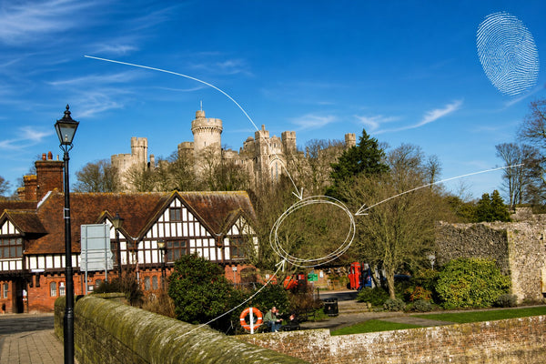 Arundel - Cathedral, Castle & River