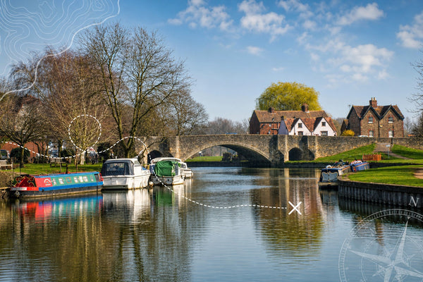 Abingdon - Abbey Gardens & Town