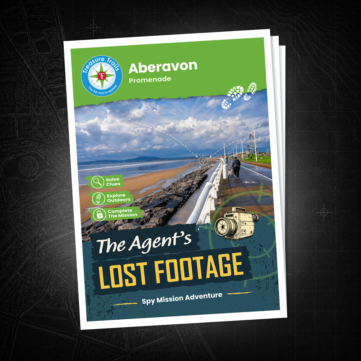 Aberaeron - Seafront & River Treasure Trail - front cover