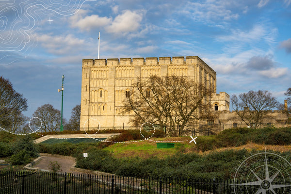 Norwich - Castle, Paths & Grounds