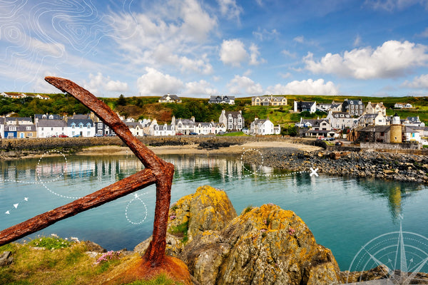Portpatrick - Upland Way & Harbour