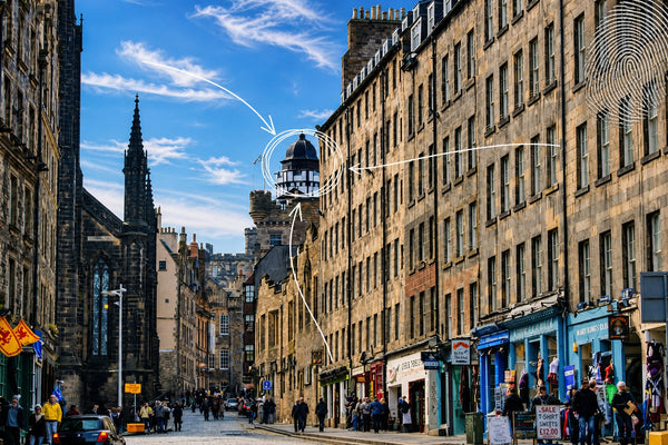 Edinburgh - Royal Mile & Heart