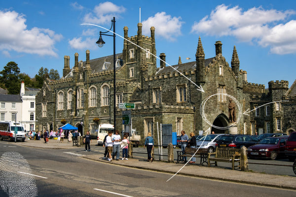 Tavistock - Guildhall & Viaduct