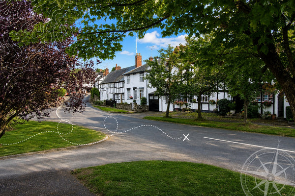 Black & White Villages - Eardisland to Weobley