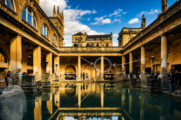 Bath - Crescent, Weir & Baths