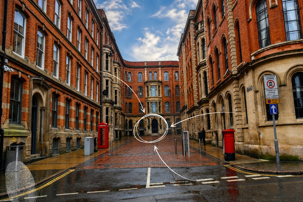 Nottingham - Lace Market & Lister Gate