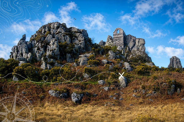 St Dennis & Roche - Church & Roche Rock