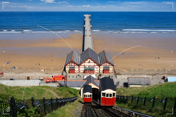 Saltburn-by-the-Sea - Gardens, Town & Pier