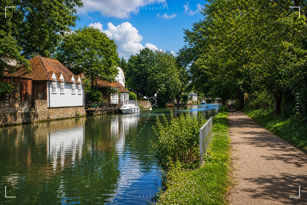 Ware - River Lea & Old Priory