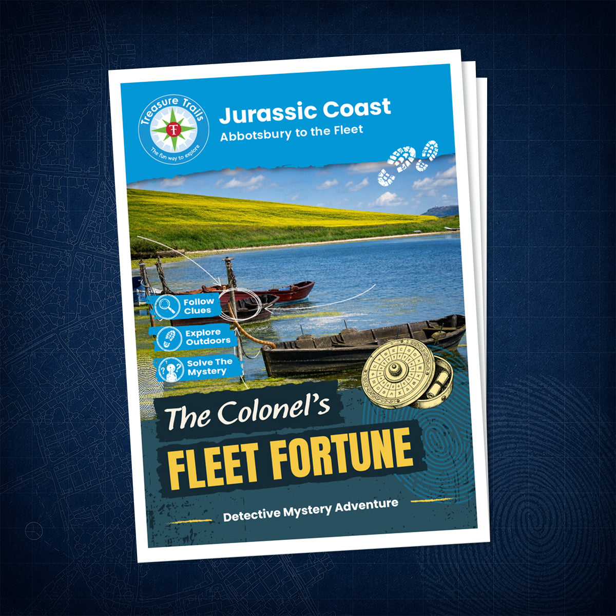 Jurassic Coast - Abbotsbury to the Fleet Treasure Trail - front cover