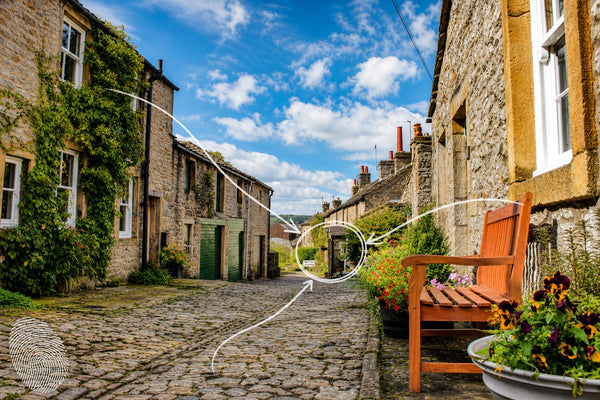 Grassington - River and Village