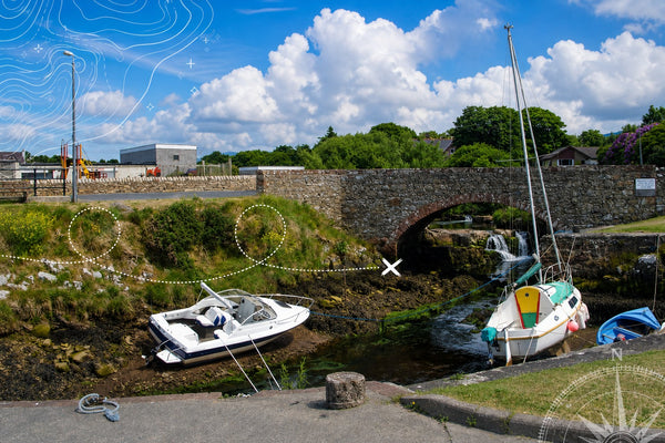 Arran - Harbour & Cliffs