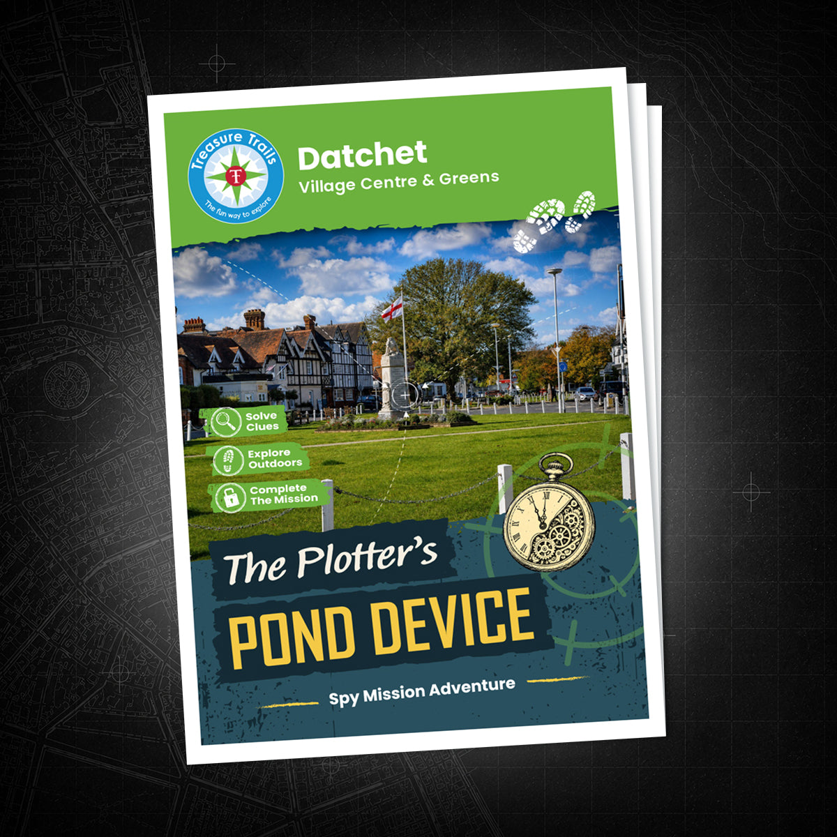 Datchet - Village Centre & Greens Treasure Trail - front cover